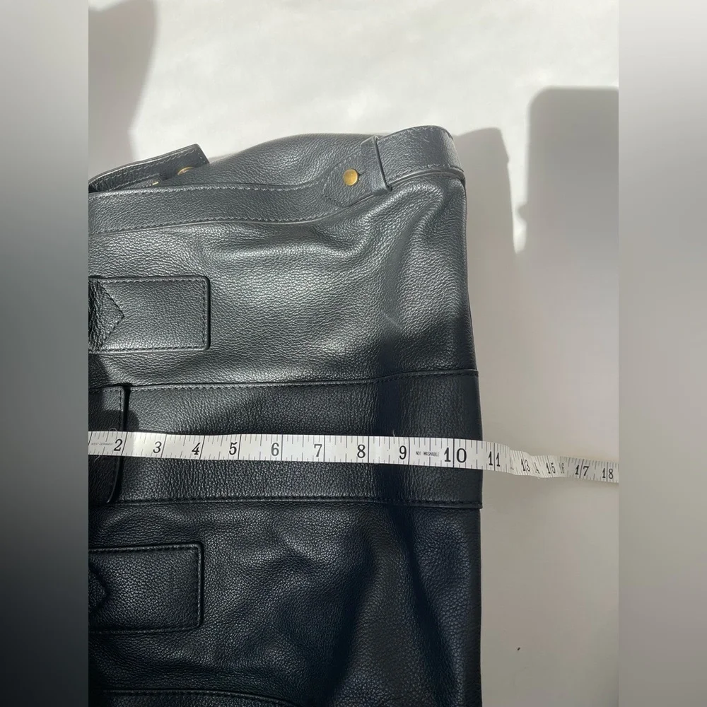 Fossil Leather Tote Bag